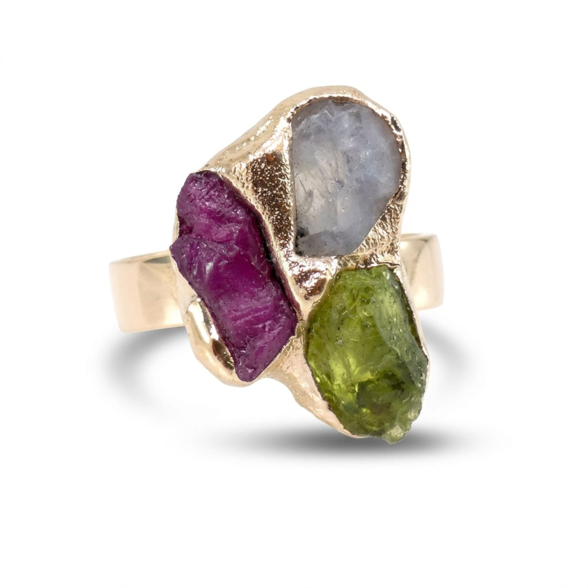 Birthstone Cluster Ring