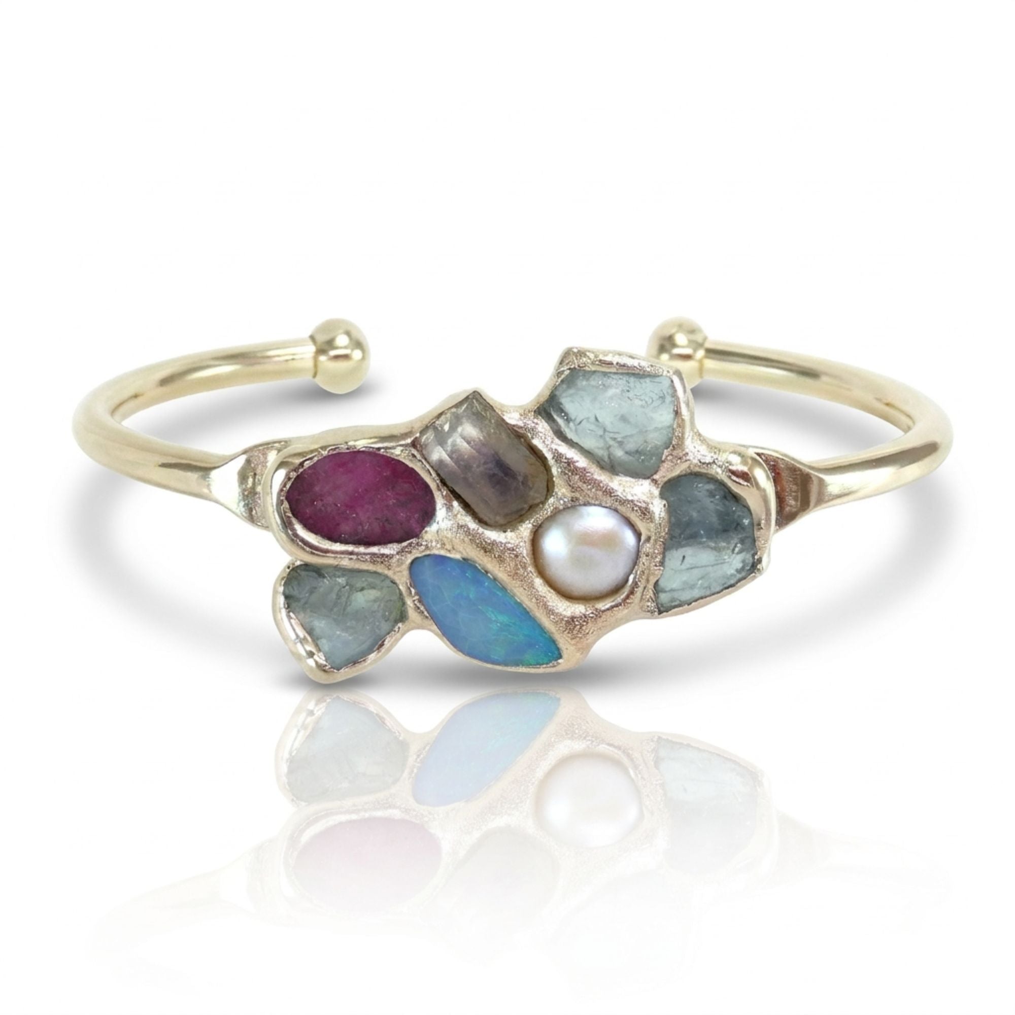 Birthstone Bracelet - Cluster