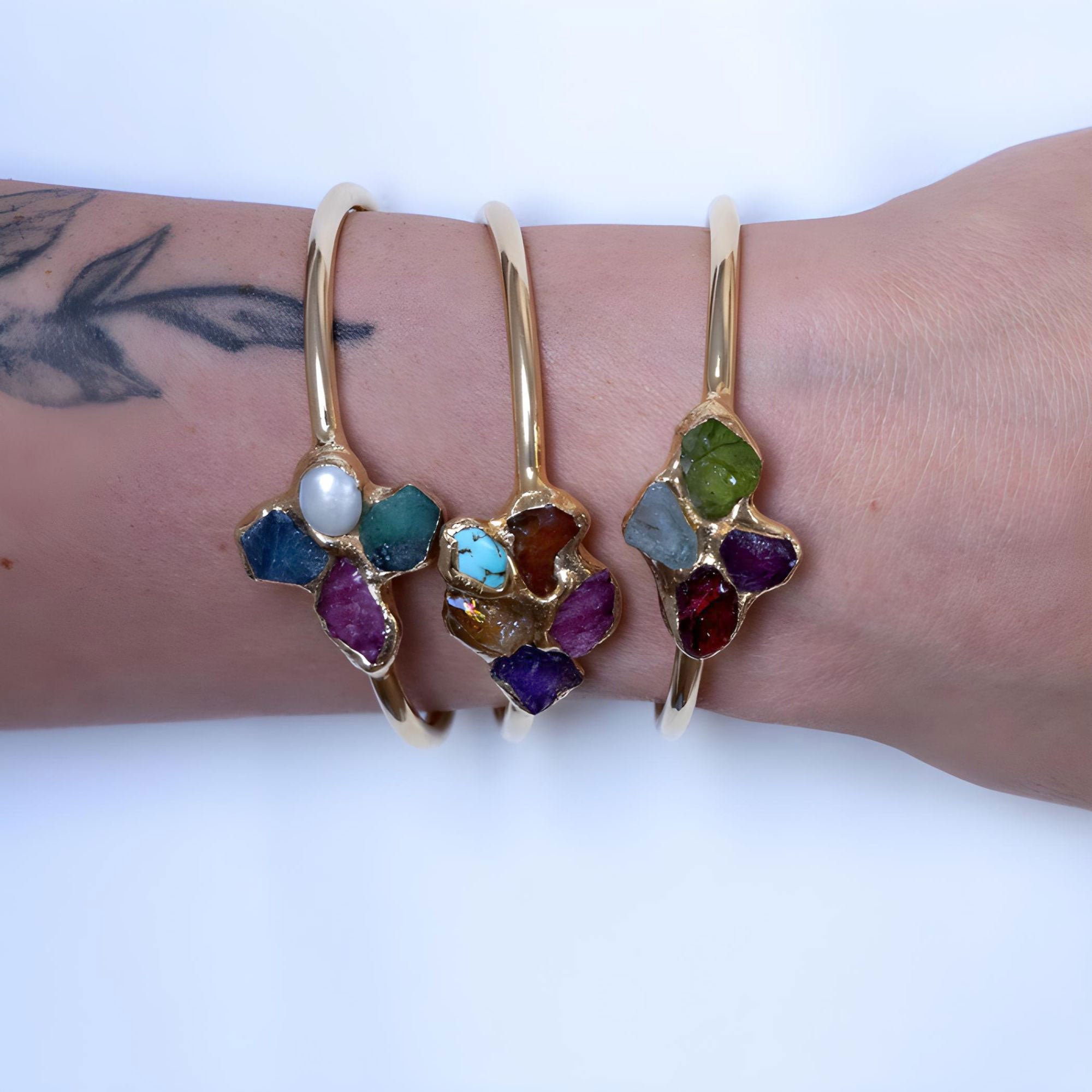 Birthstone Bracelet - Cluster