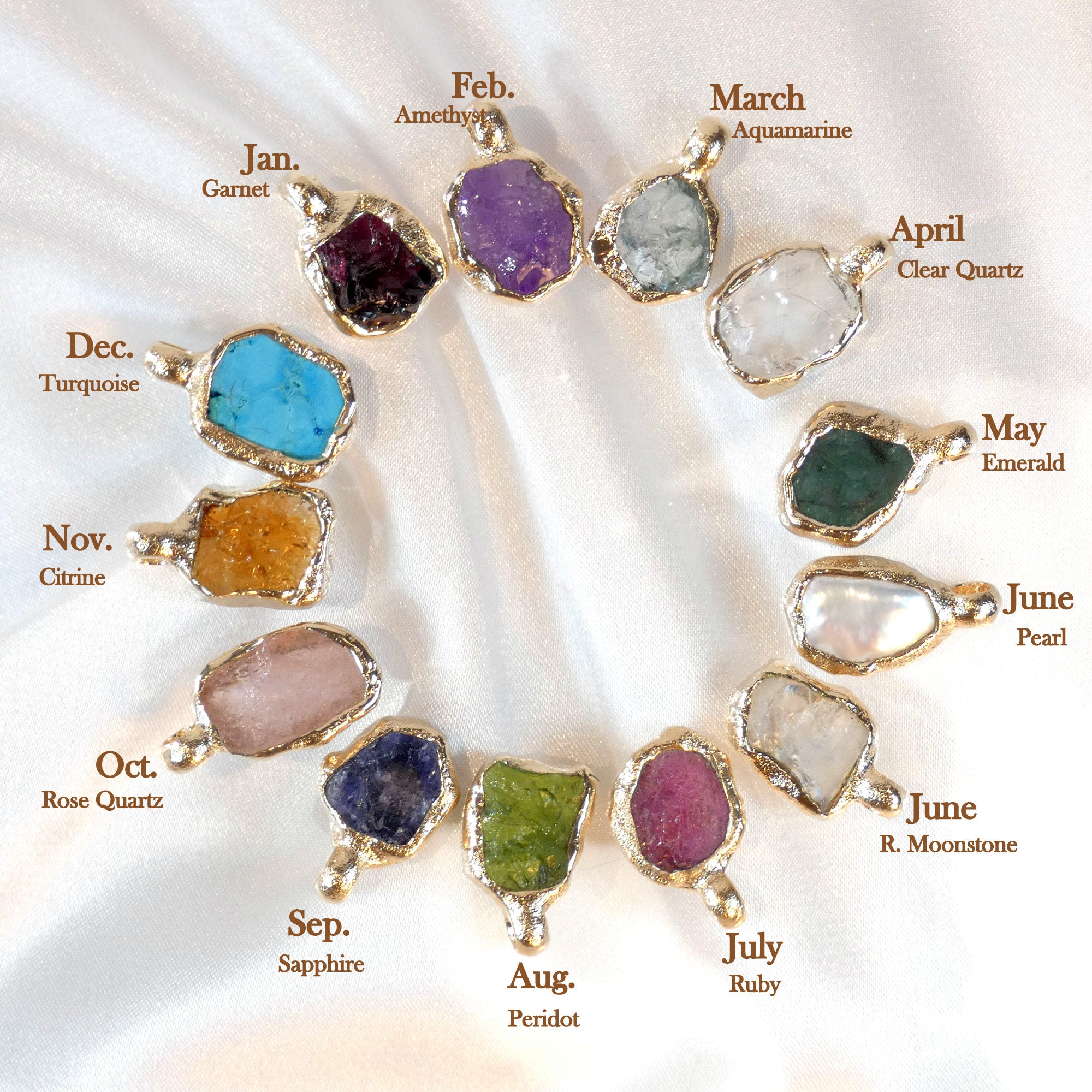 Double Birthstone Ring