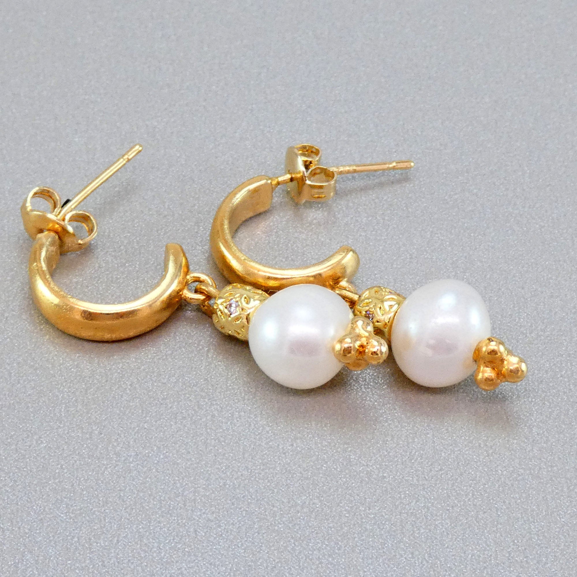 Birthstone Dangle Earrings