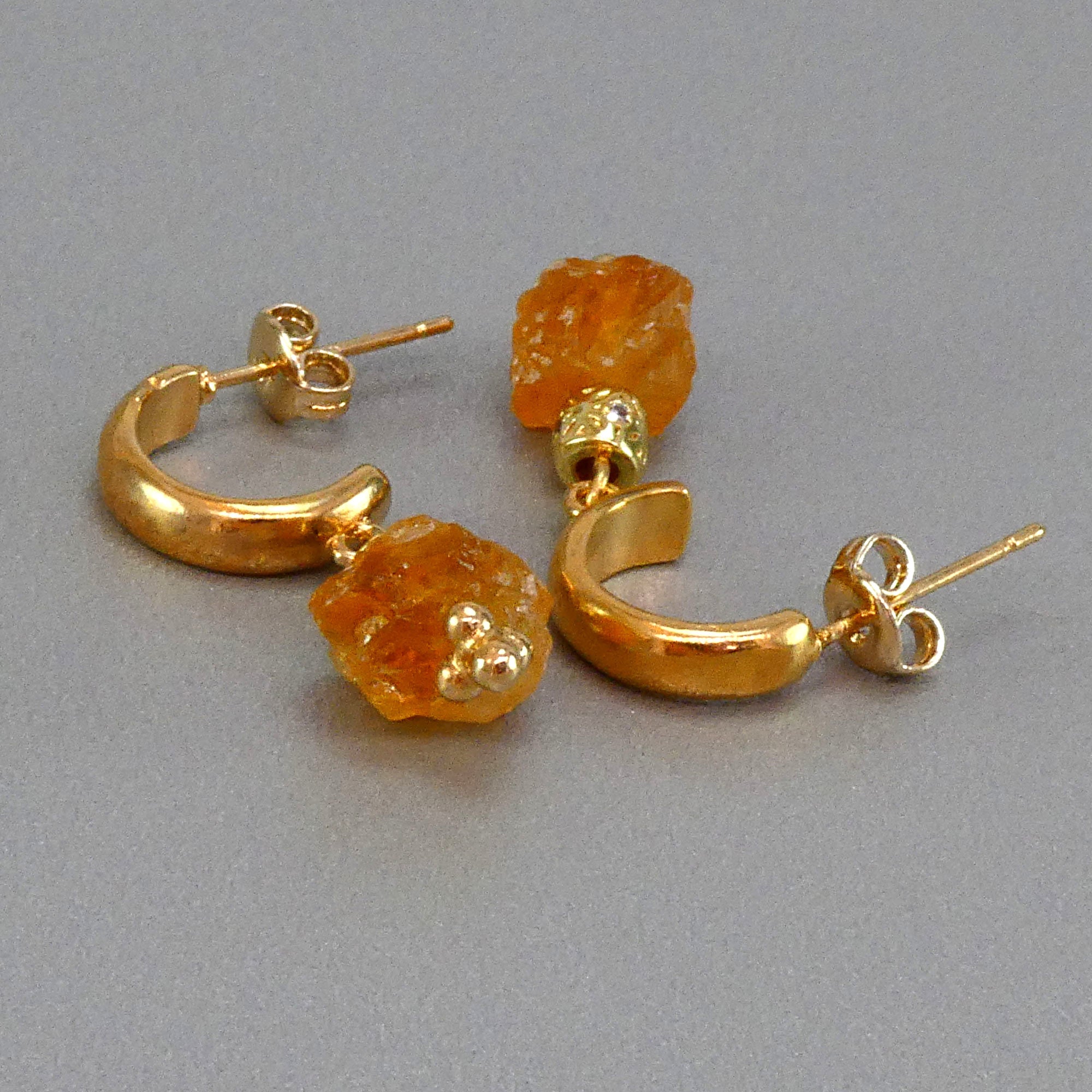 Birthstone Dangle Earrings