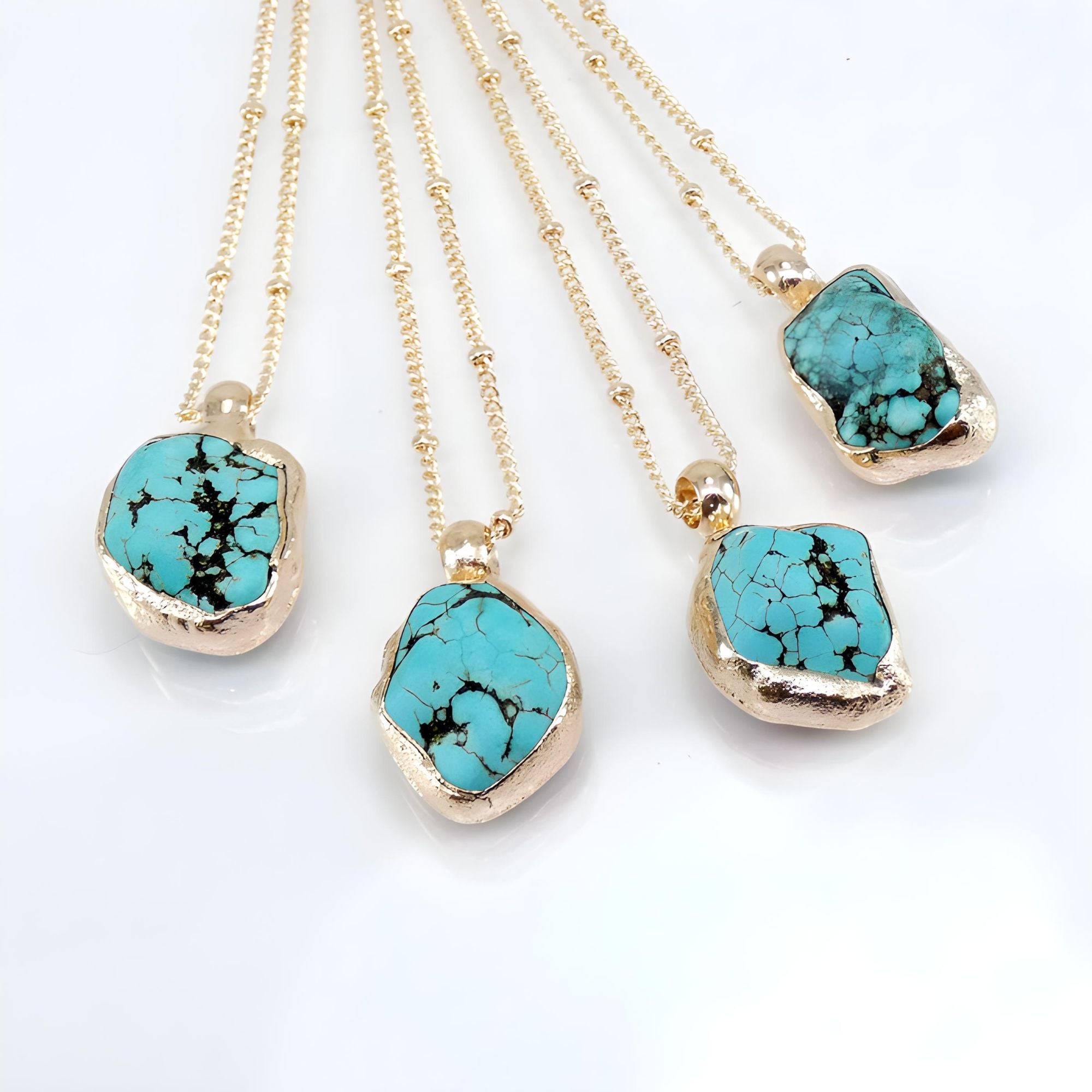Turquoise Nugget Necklace