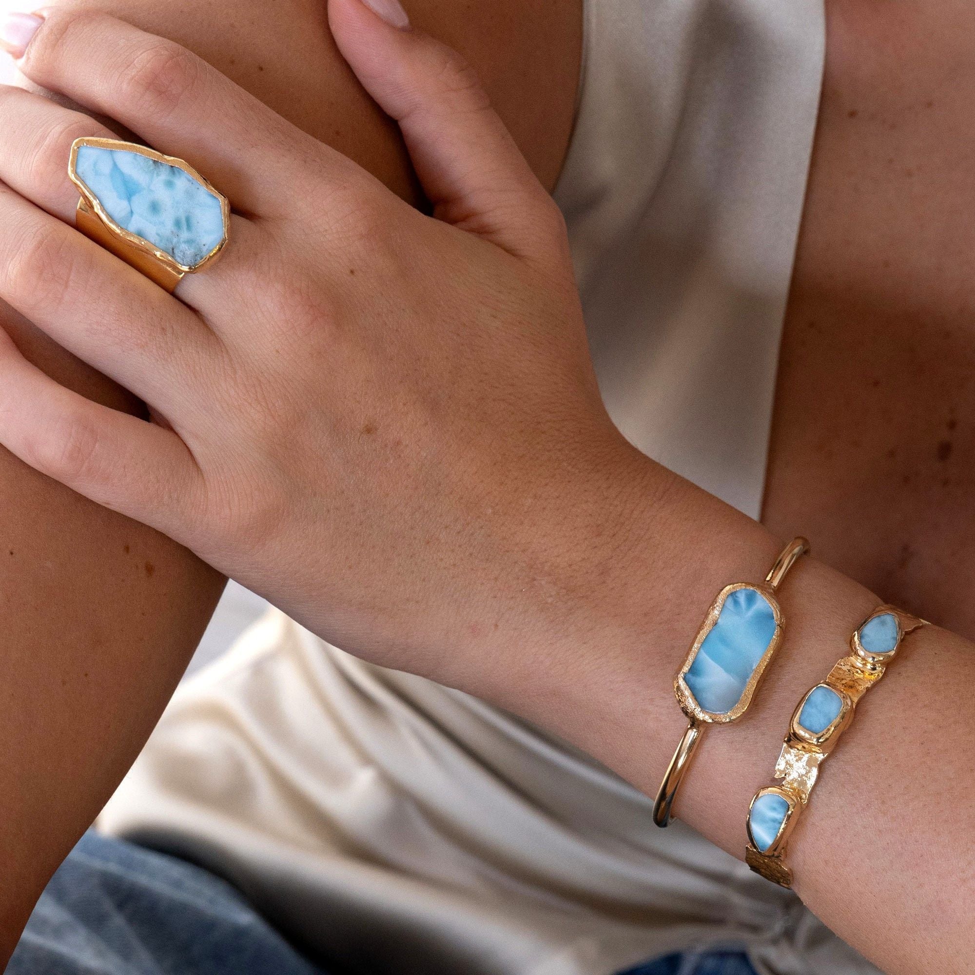 Larimar Bracelet