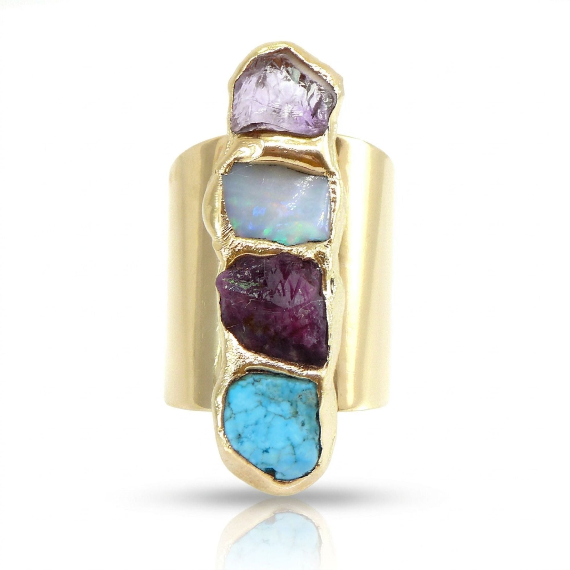 Birthstone Ring - Adjustable Custom Ring