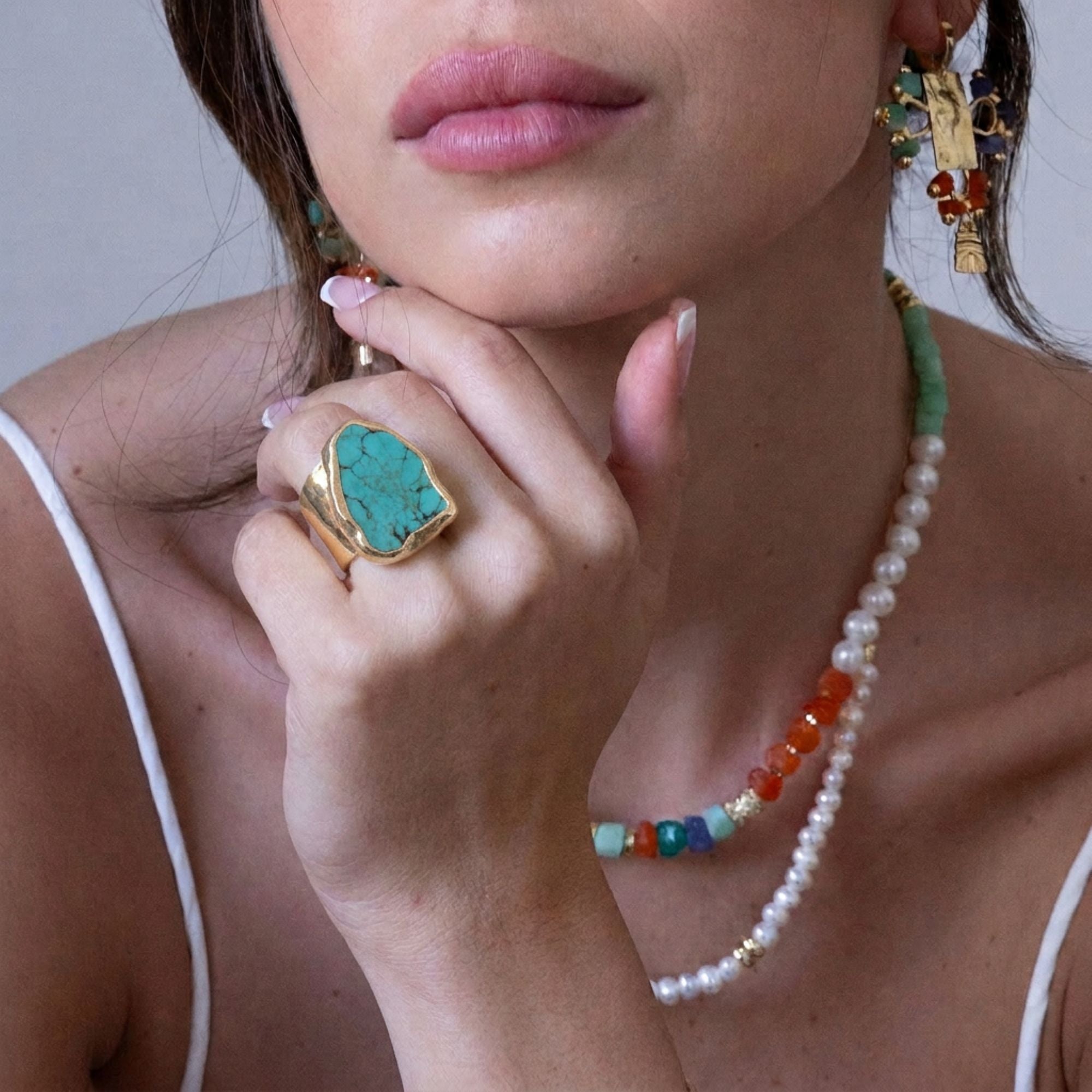Large Turquoise Ring