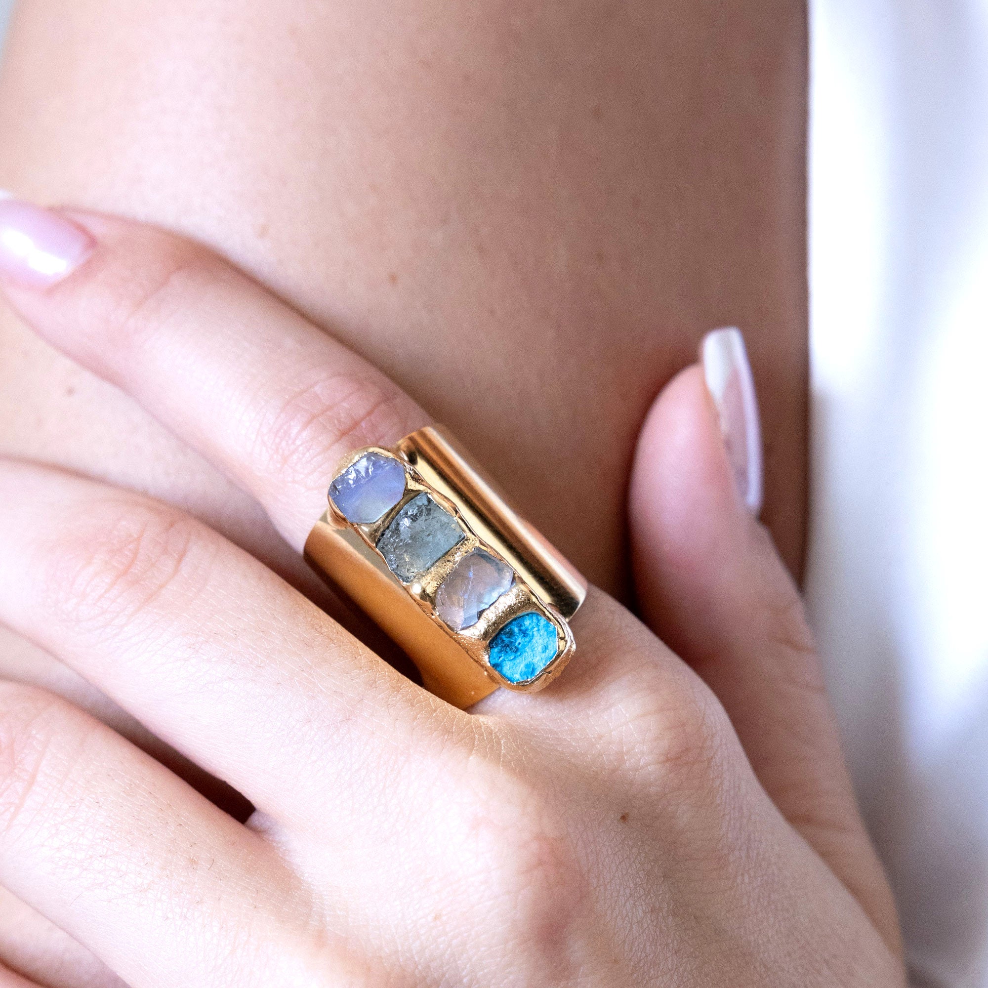 Birthstone Ring - Adjustable Custom Ring