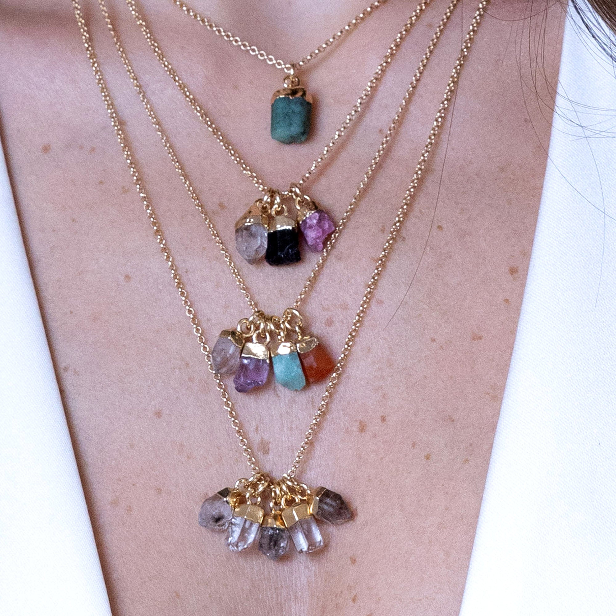 Birthstone Charm Necklace