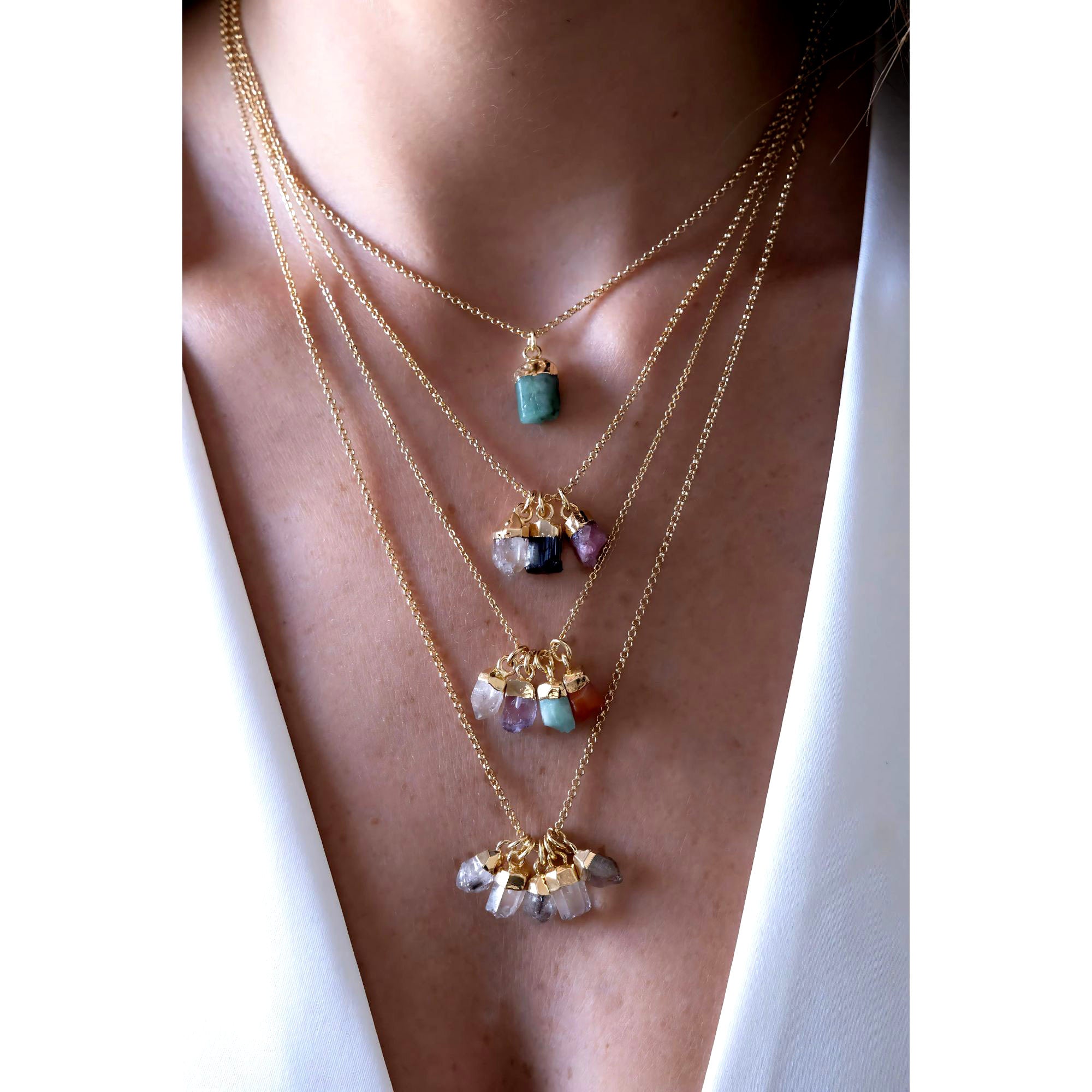 Birthstone Charm Necklace