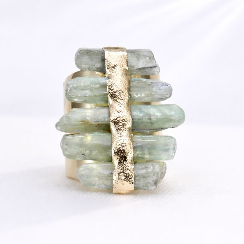 Kyanite 5 Stones Ring
