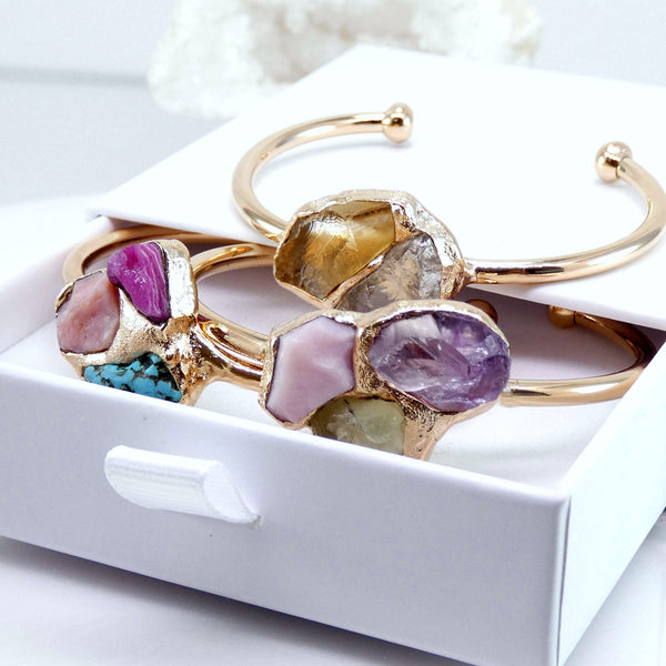 Custom Gemstone Bracelet, Personalized Gift.