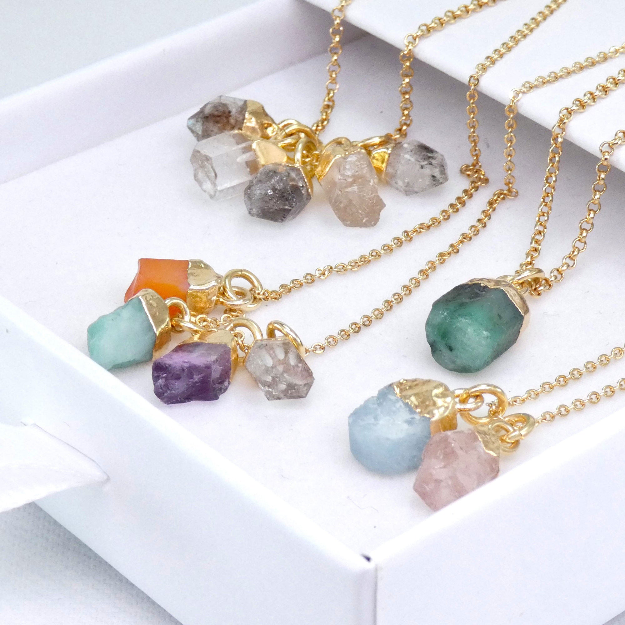 Birthstone Charm Necklace