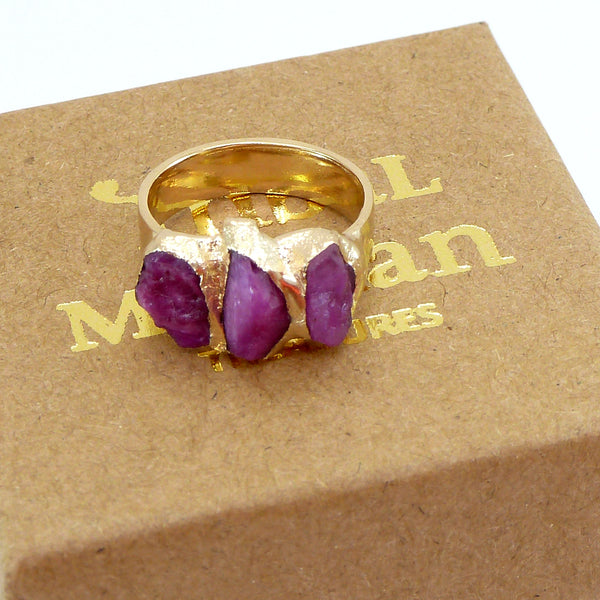 Custom Birthstone Ring.