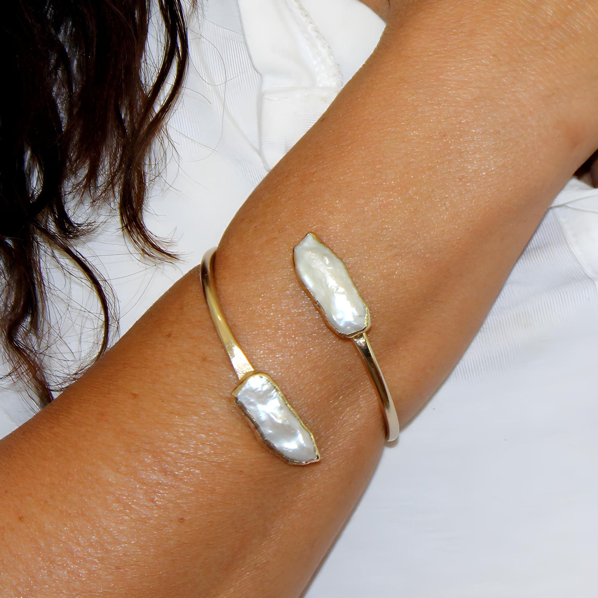 Double Cuff Pearl