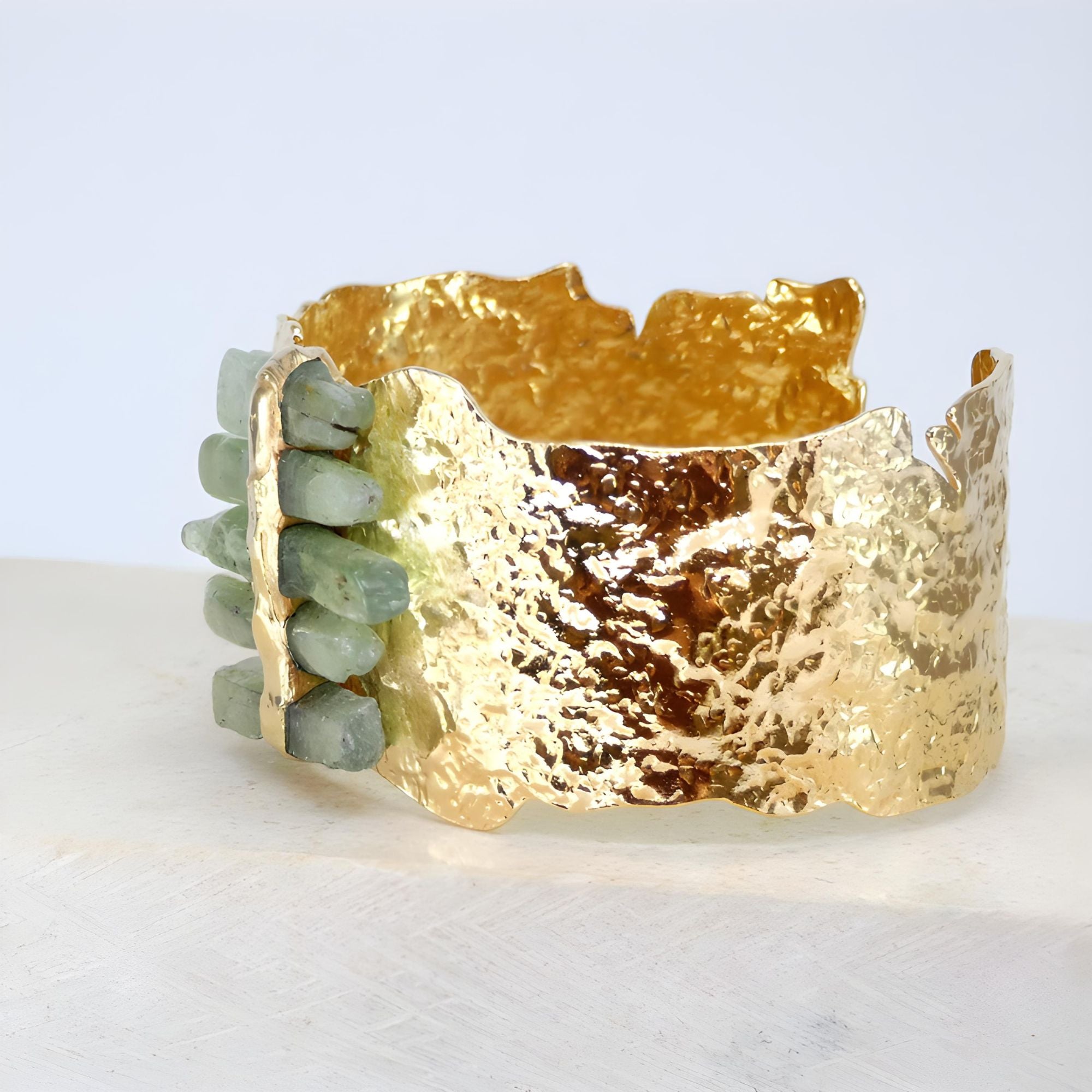 Kyanite Wide Bracelet