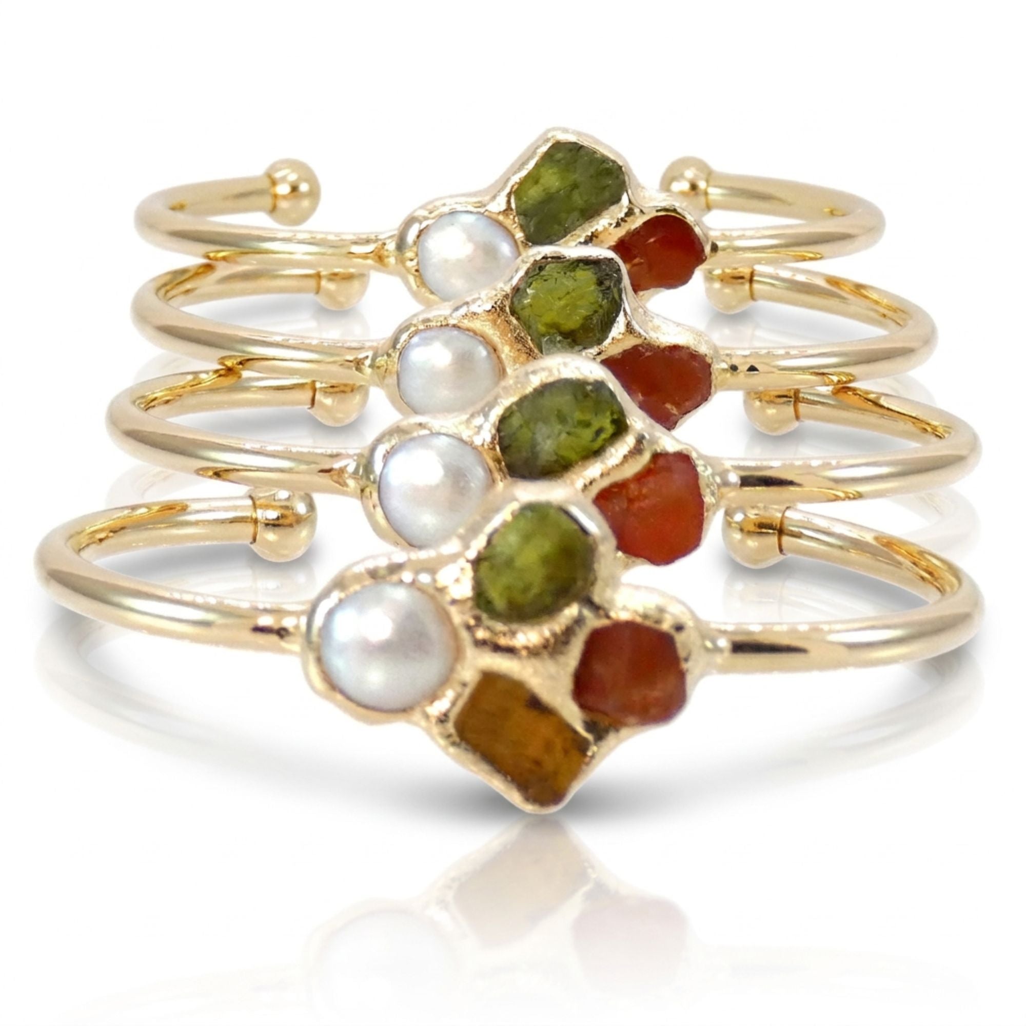 Birthstone Bracelet - Cluster
