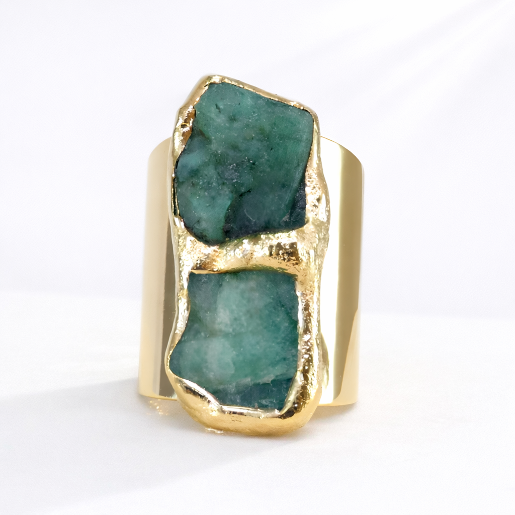 Double Birthstone Ring