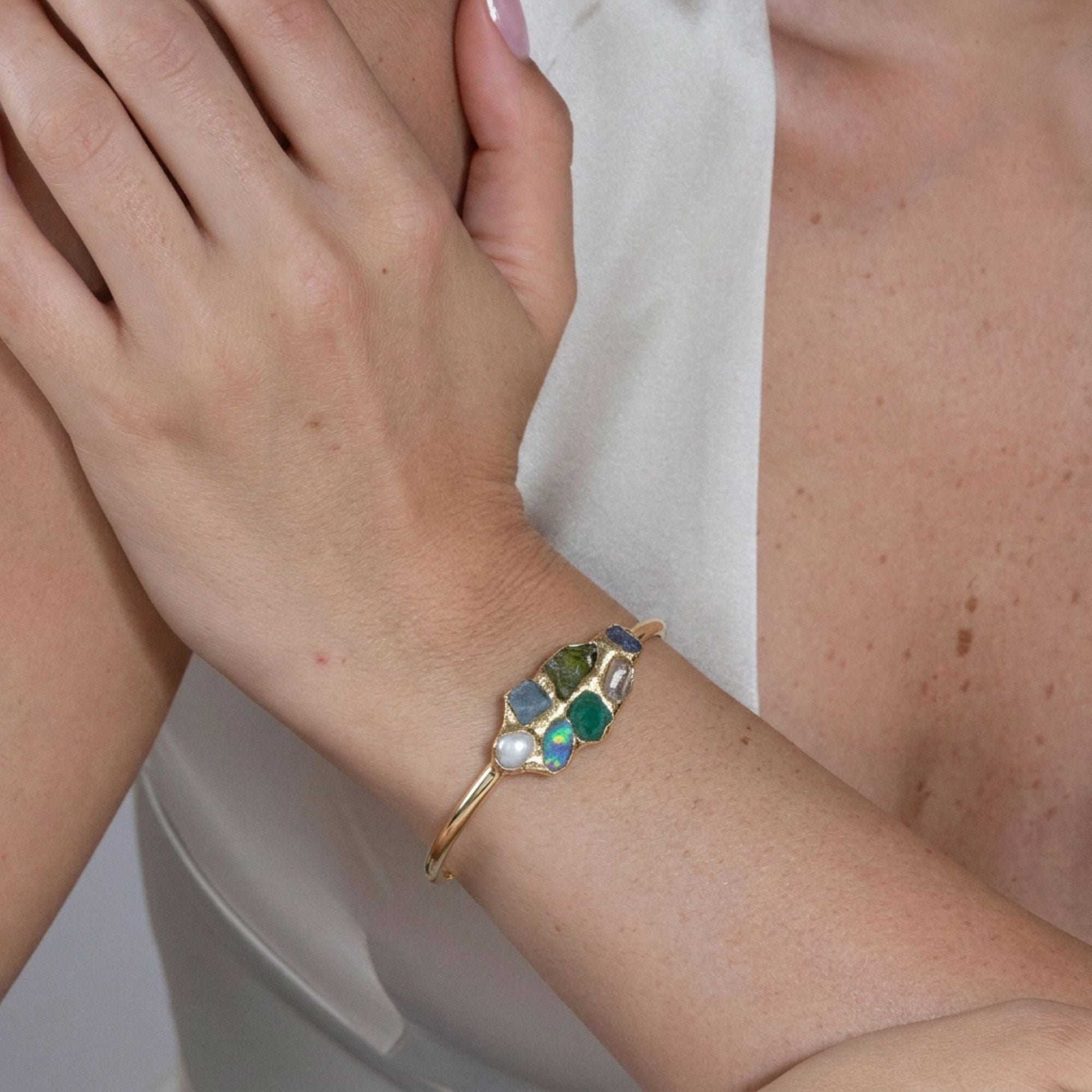 Birthstone Bracelet - Cluster