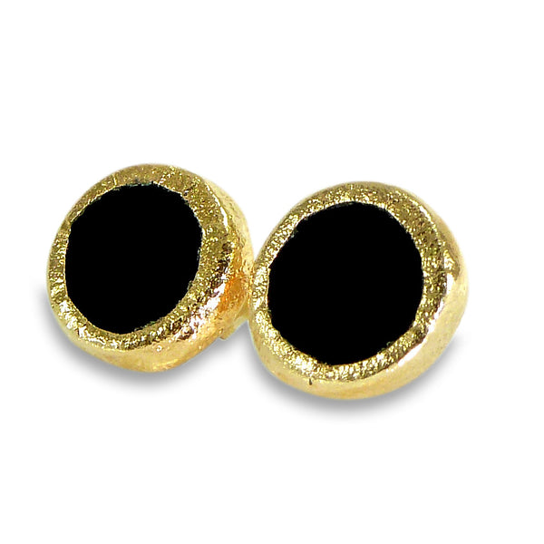 Onyx Stud Earrings.