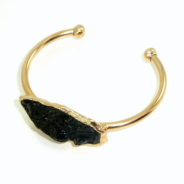 Tourmaline Cuff Bracelet.