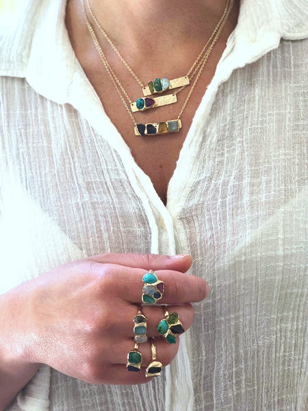 Personalized Bar Necklace.