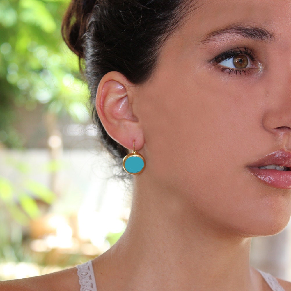 Turquoise Earrings.