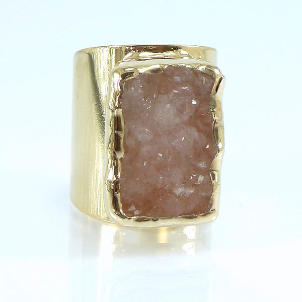 Druzy Ring.