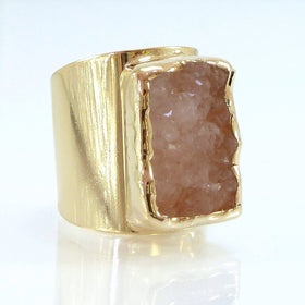 Druzy Ring.