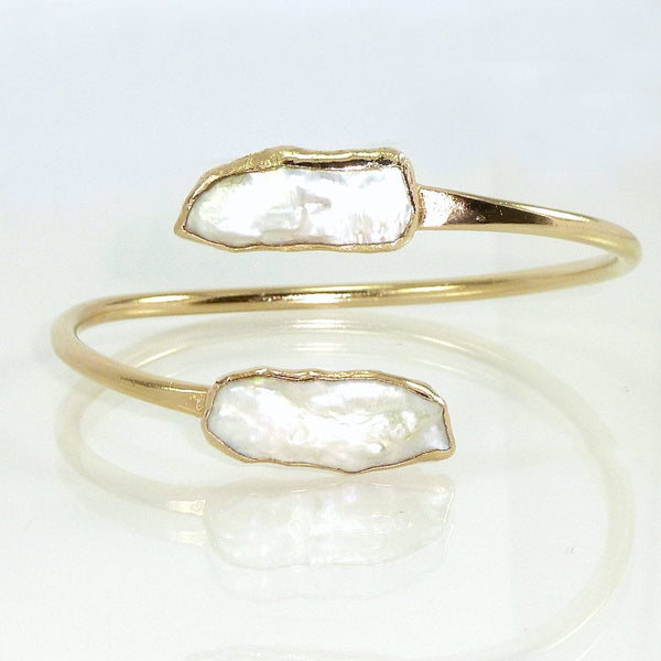 Pearl Cuff Bracelet.