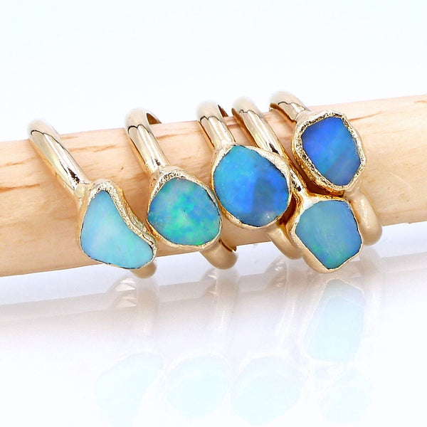 Rough Opal Ring.