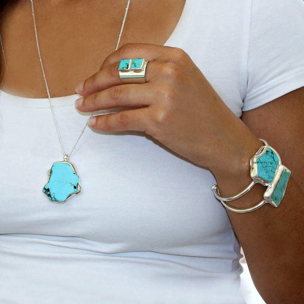 Statement Turquoise Ring.