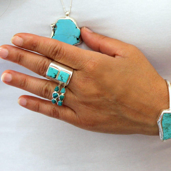 Statement Turquoise Ring.