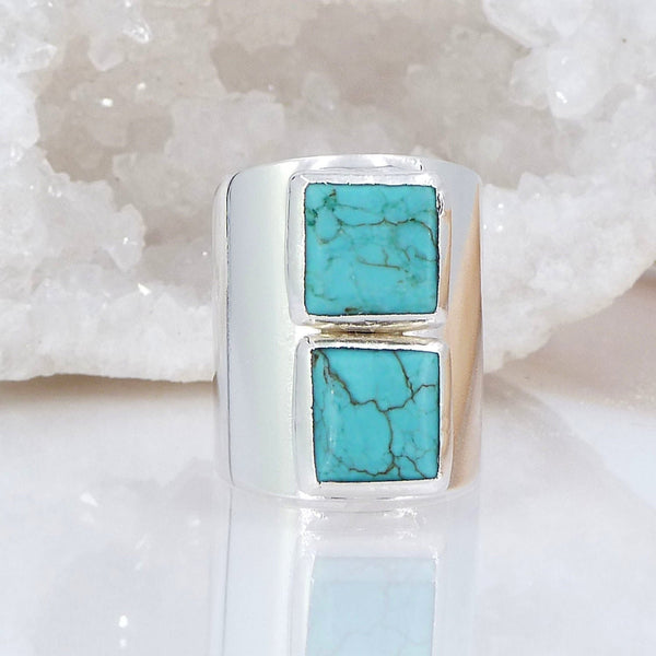 Statement Turquoise Ring.