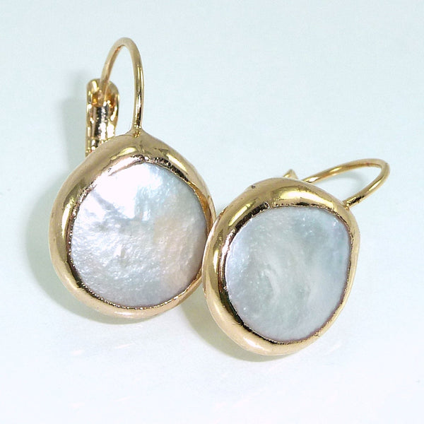 Pearl Earrings.