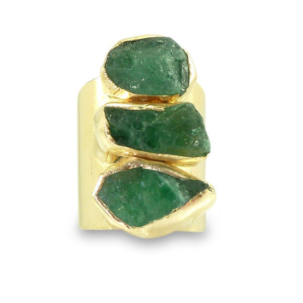 May Birthstone Ring, Emerald Ring.