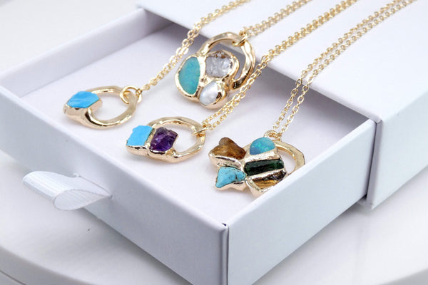 Mothers Meaningful Personalized Necklace.