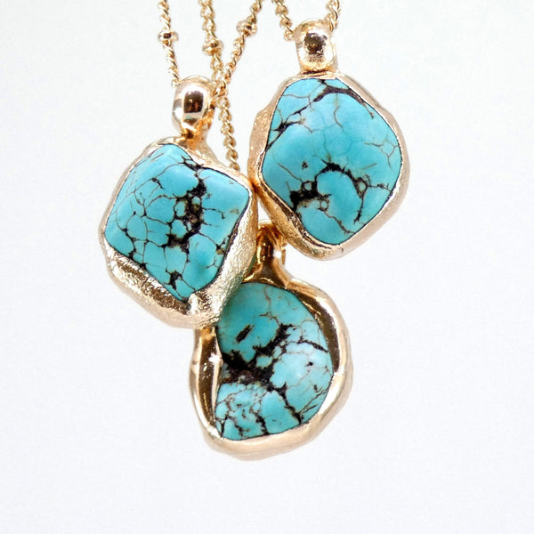 Handmade Turquoise Necklace.