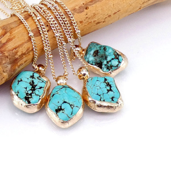 Handmade Turquoise Necklace.