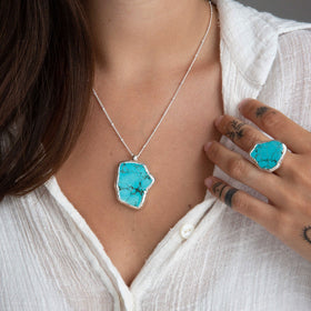 December Birthstone Necklace.