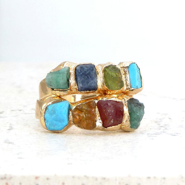 Custom Birthstone Ring.