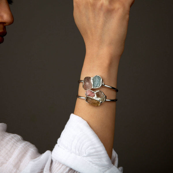 Custom Gemstone Bracelet, Personalized Gift.