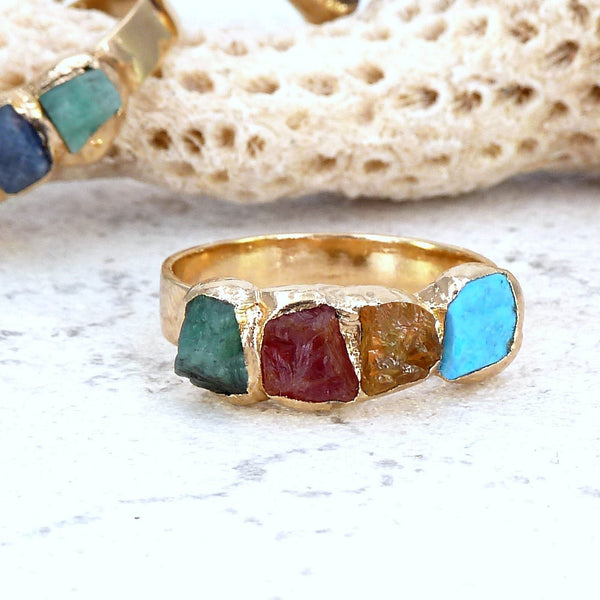 Custom Birthstone Ring.