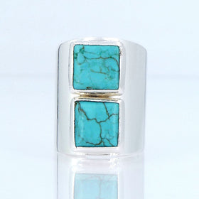 Statement Turquoise Ring.