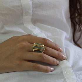 Statement Kyanite Ring.